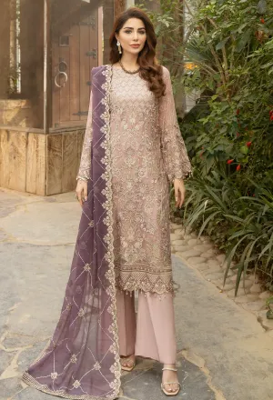 Adan's Libas Wisteria Embroidered Chiffon Collection – Mandarian