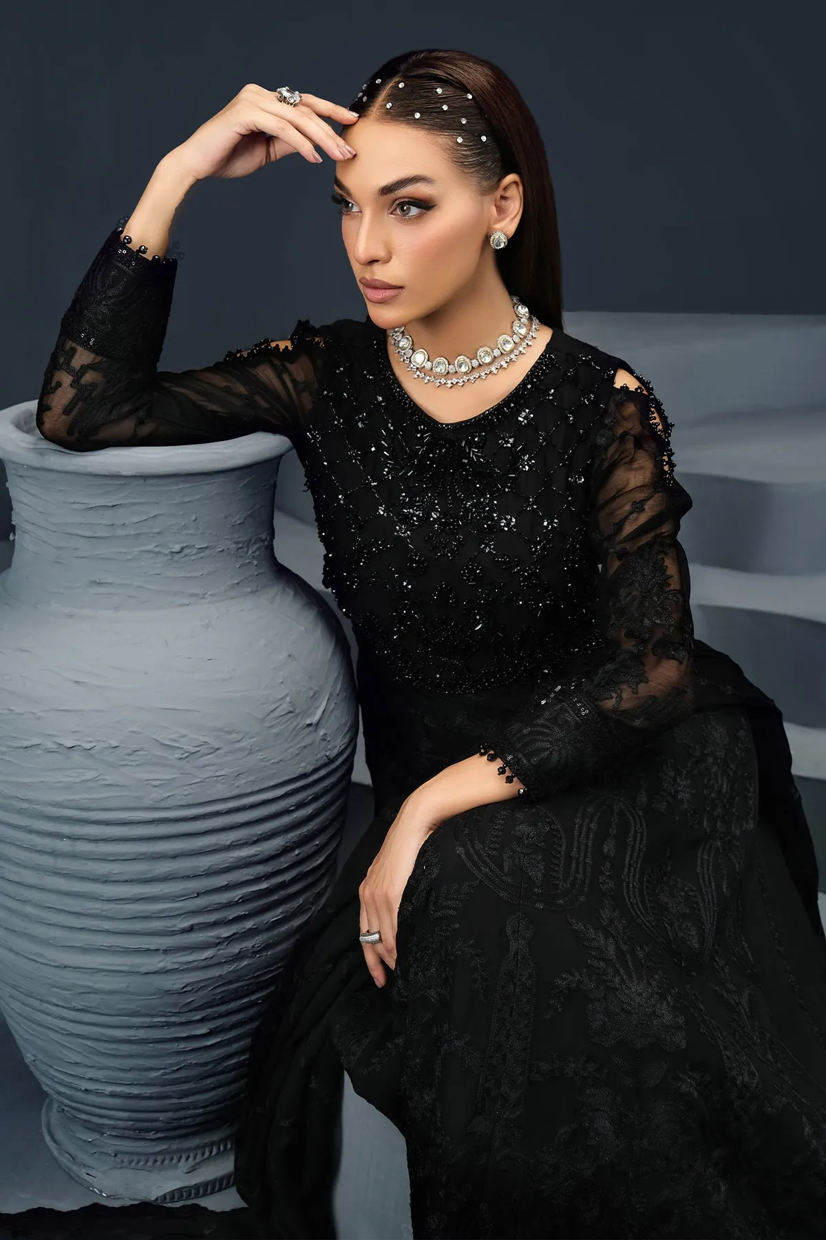 Alizeh Reena Luxury Chiffon Formals – Zohreh-Reena-V01D05