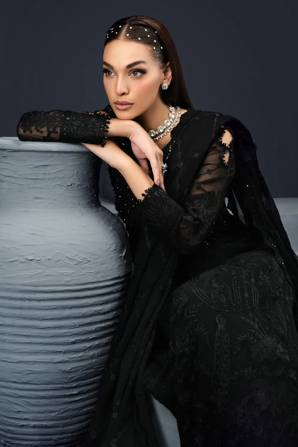 Alizeh Reena Luxury Chiffon Formals – Zohreh-Reena-V01D05