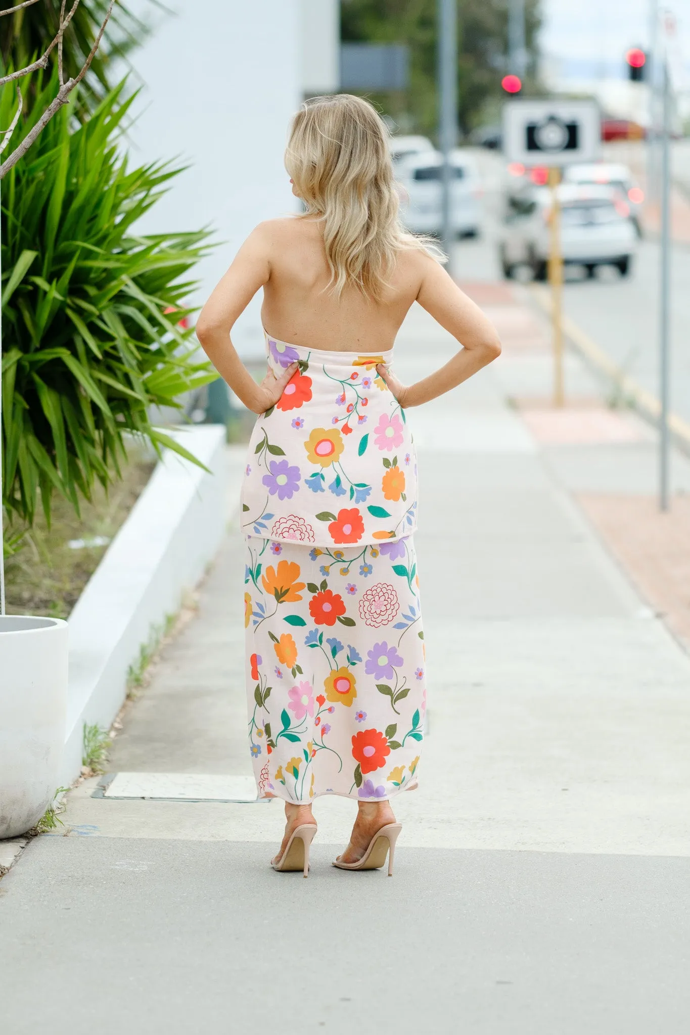 AMITY Halter Top - Floral