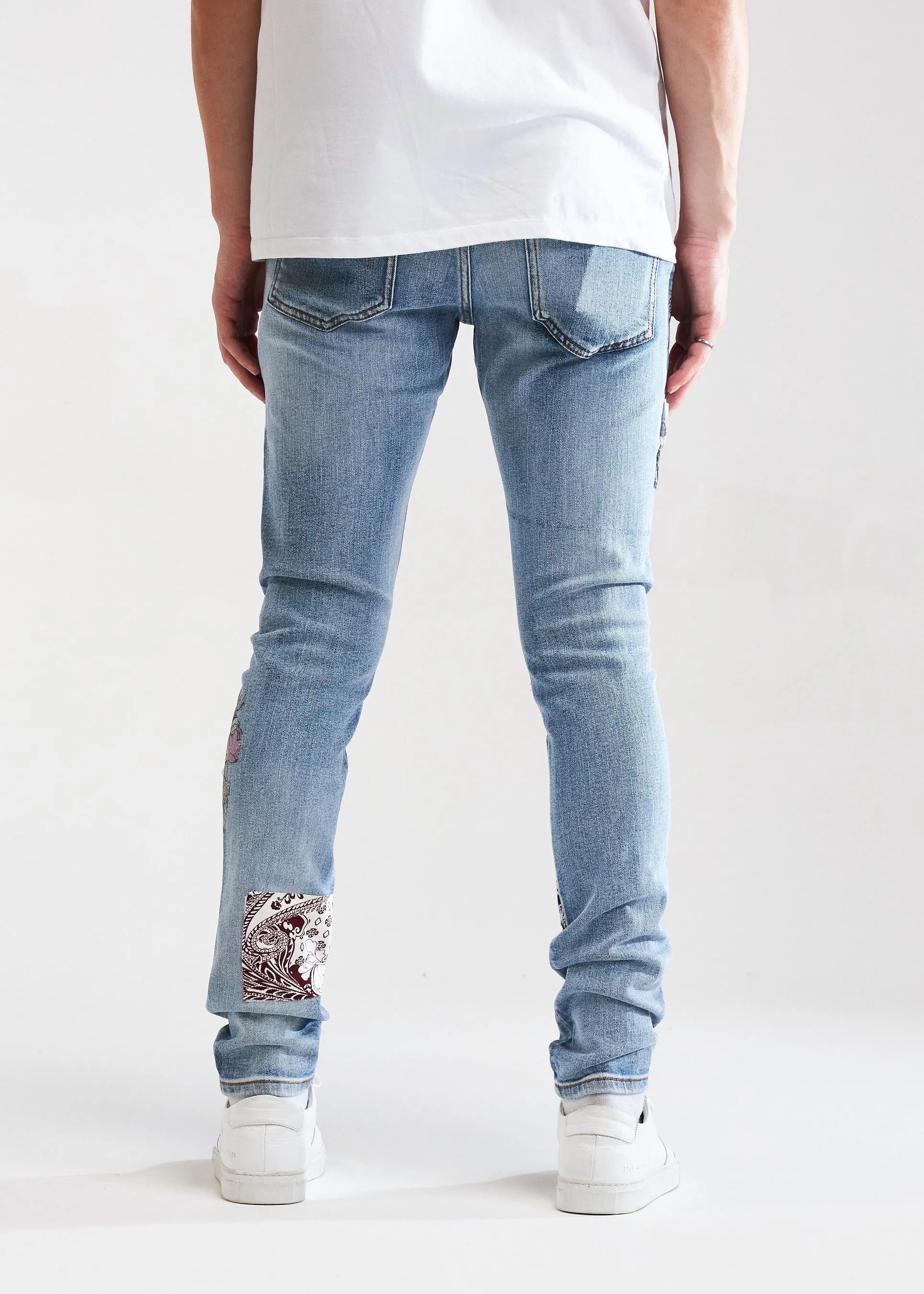 Arcadia Denim (Blue Patchwork)