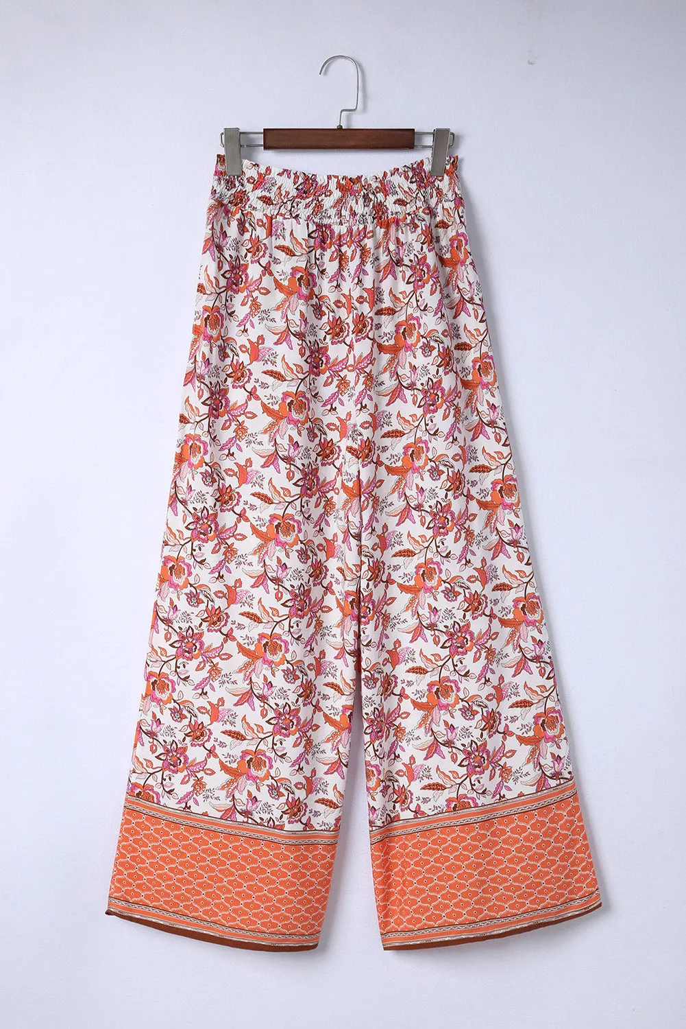 Bohemian Pleated Boho Resort Culottes