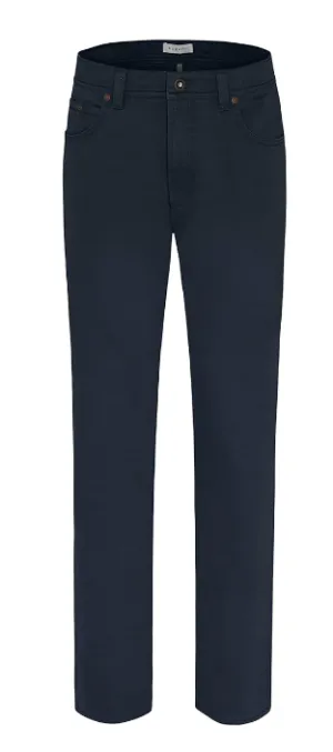 Bugatti - Broken Twill Cotton 5 Pocket, Navy