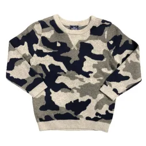 Camo Pullover Sweater