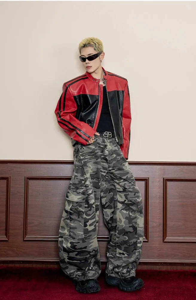 Camouflage Wide leg pants