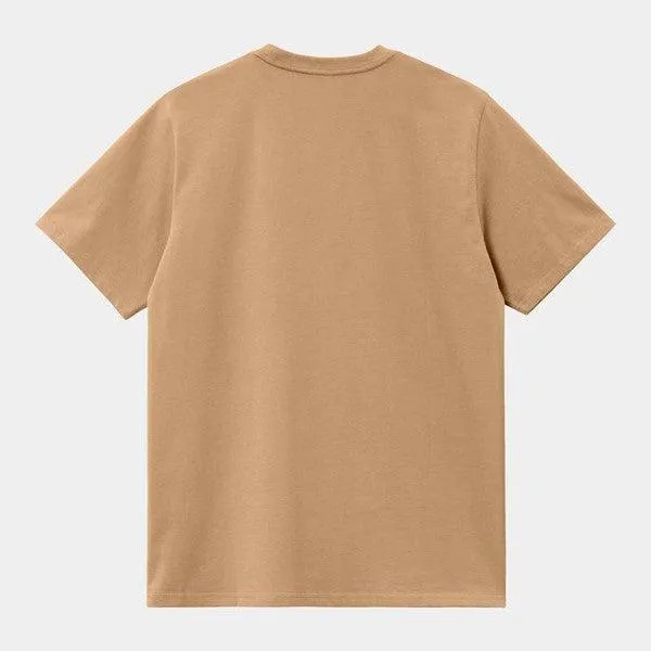 Carhartt WIP American Script T-Shirt Peanut