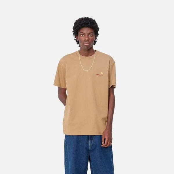 Carhartt WIP American Script T-Shirt Peanut