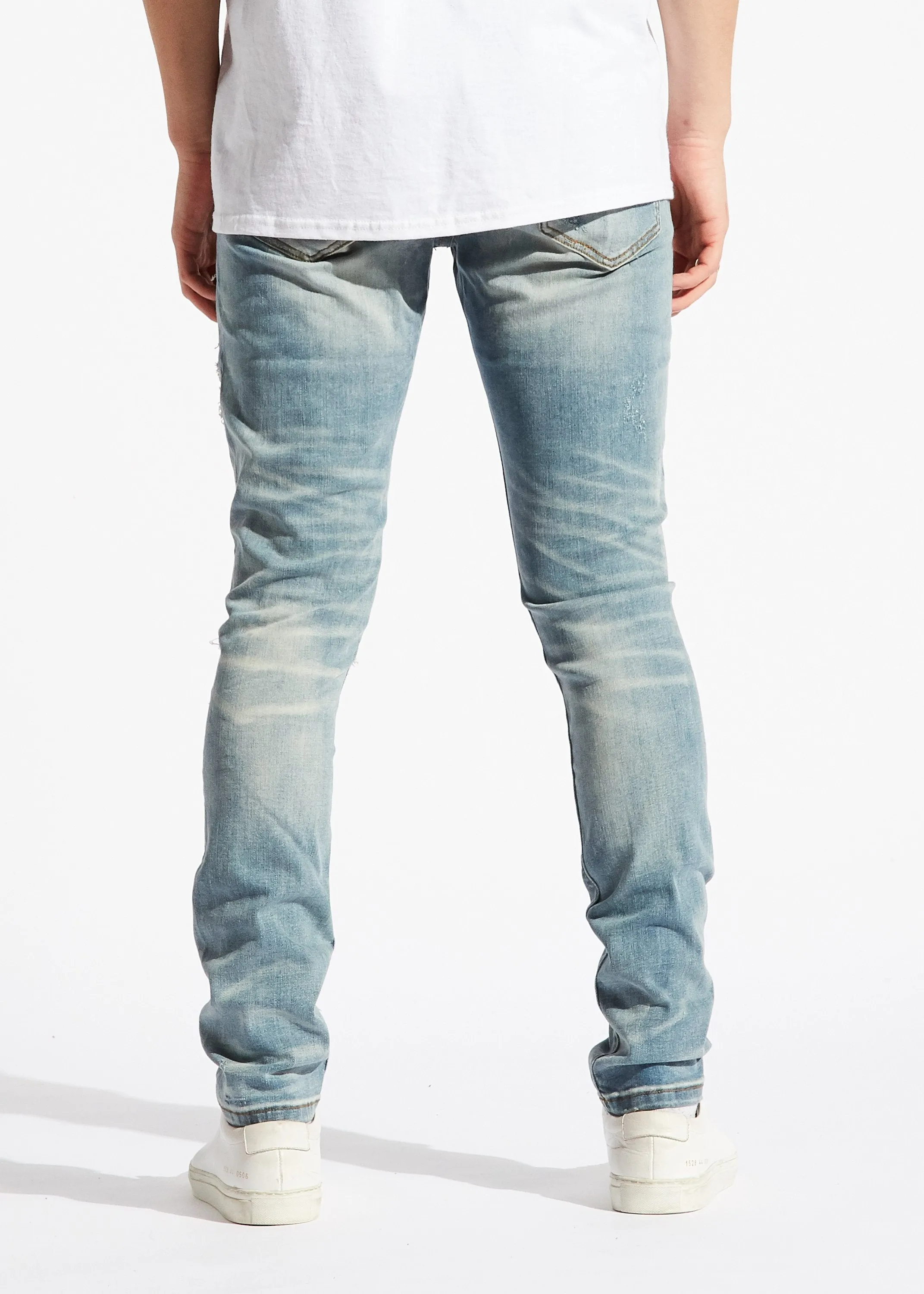 Darleen Standard Denim (Blue Distressed)