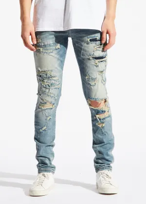 Darleen Standard Denim (Blue Distressed)