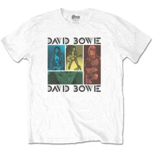 David Bowie T Shirt - Mick Rock Photo Collage