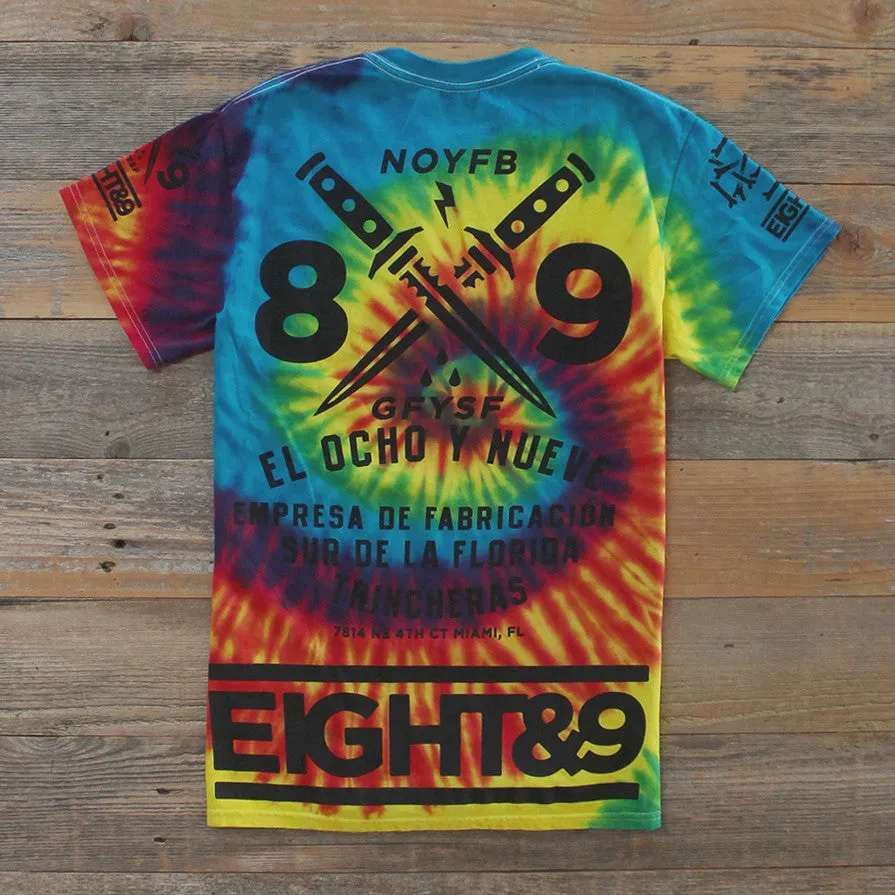 Doobius Ruffians Jersey Tee Tie Dye