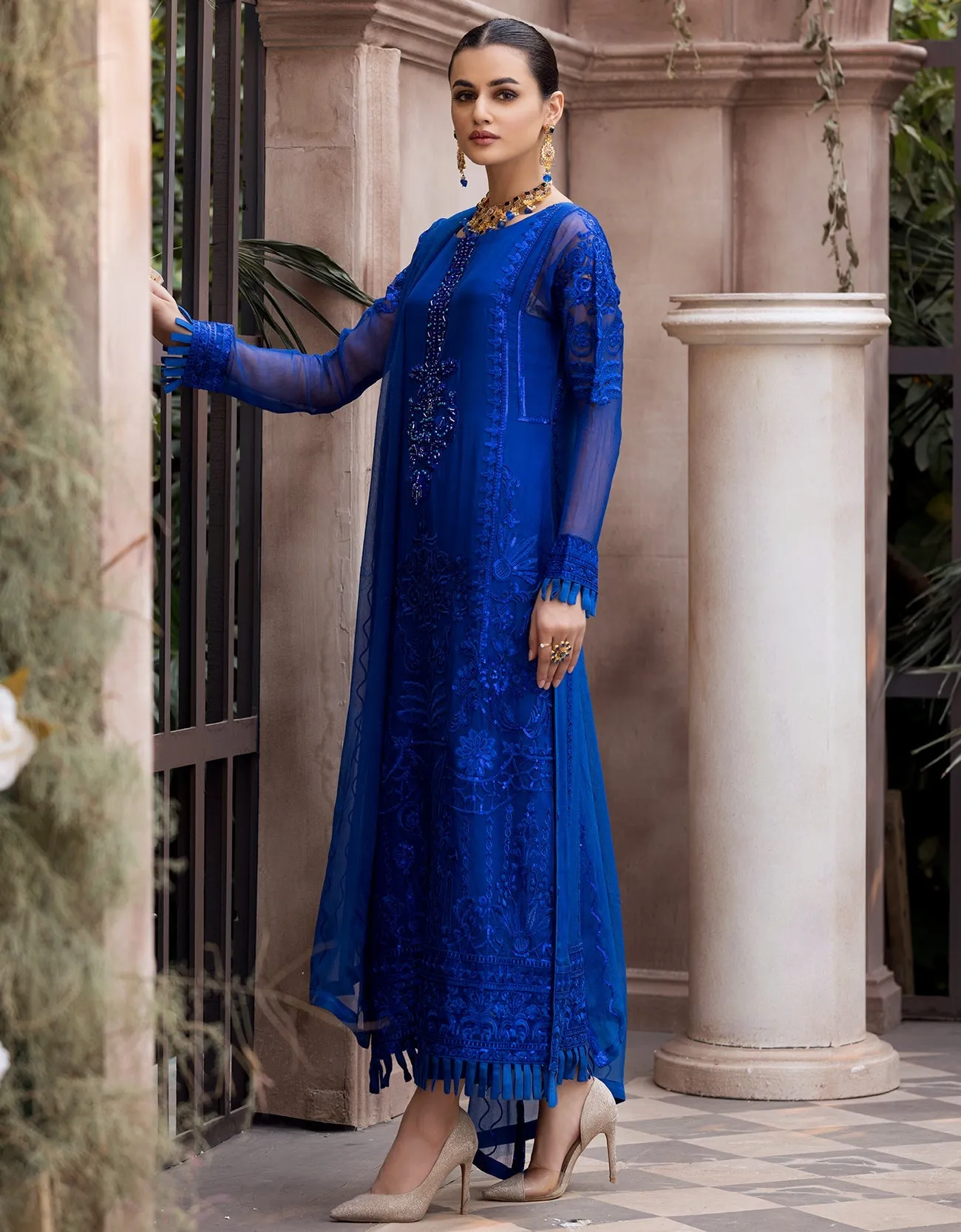 Emaan Adeel Le Festa Edit Chiffon Collection Vol-3 – LR-02