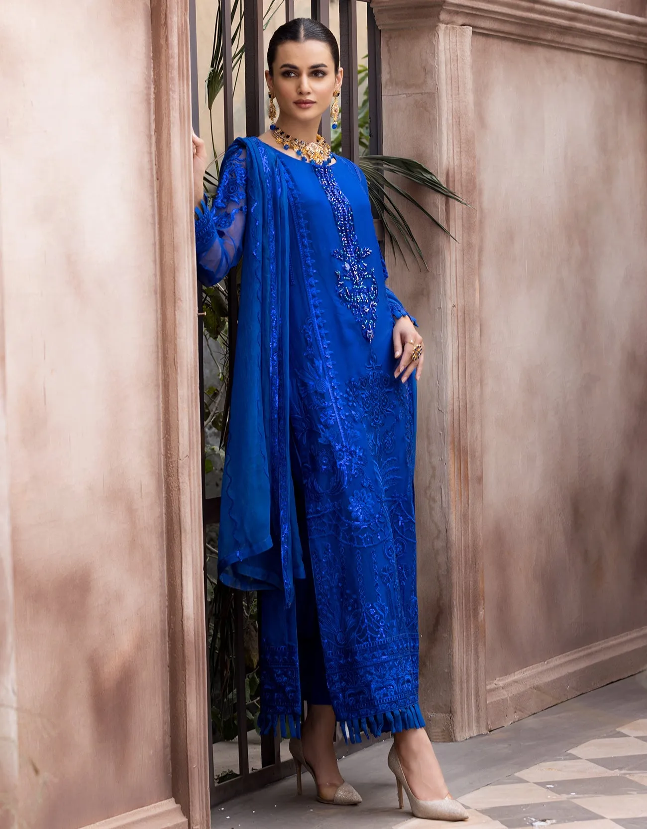 Emaan Adeel Le Festa Edit Chiffon Collection Vol-3 – LR-02