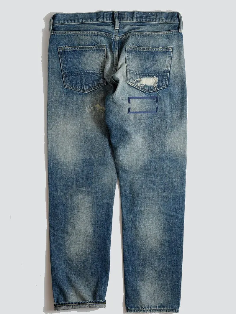 FDMTL Patchwork MG116 Classic Straight Jeans