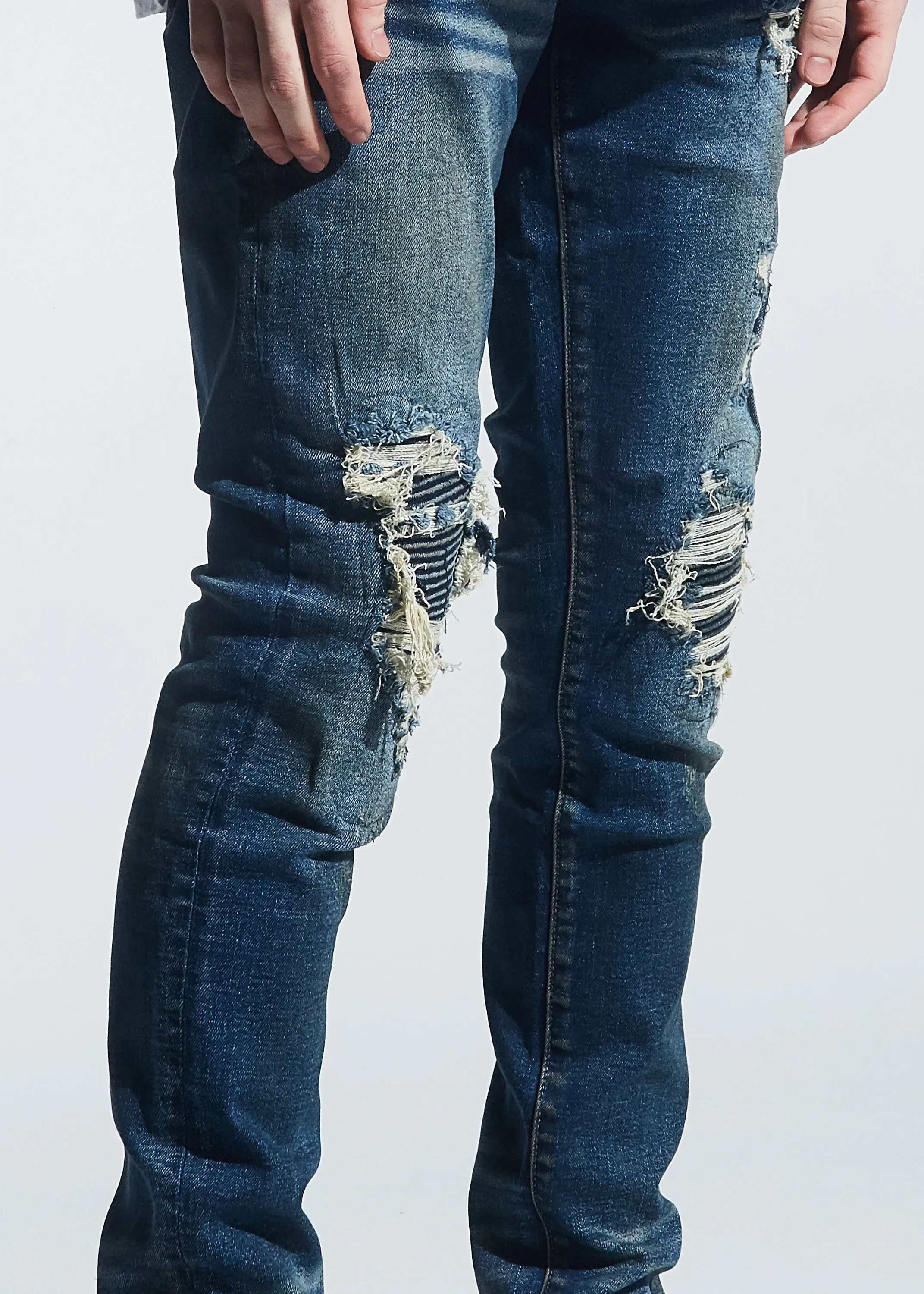 Garland Rip & Repair Denim (Dirty Indigo Wash)