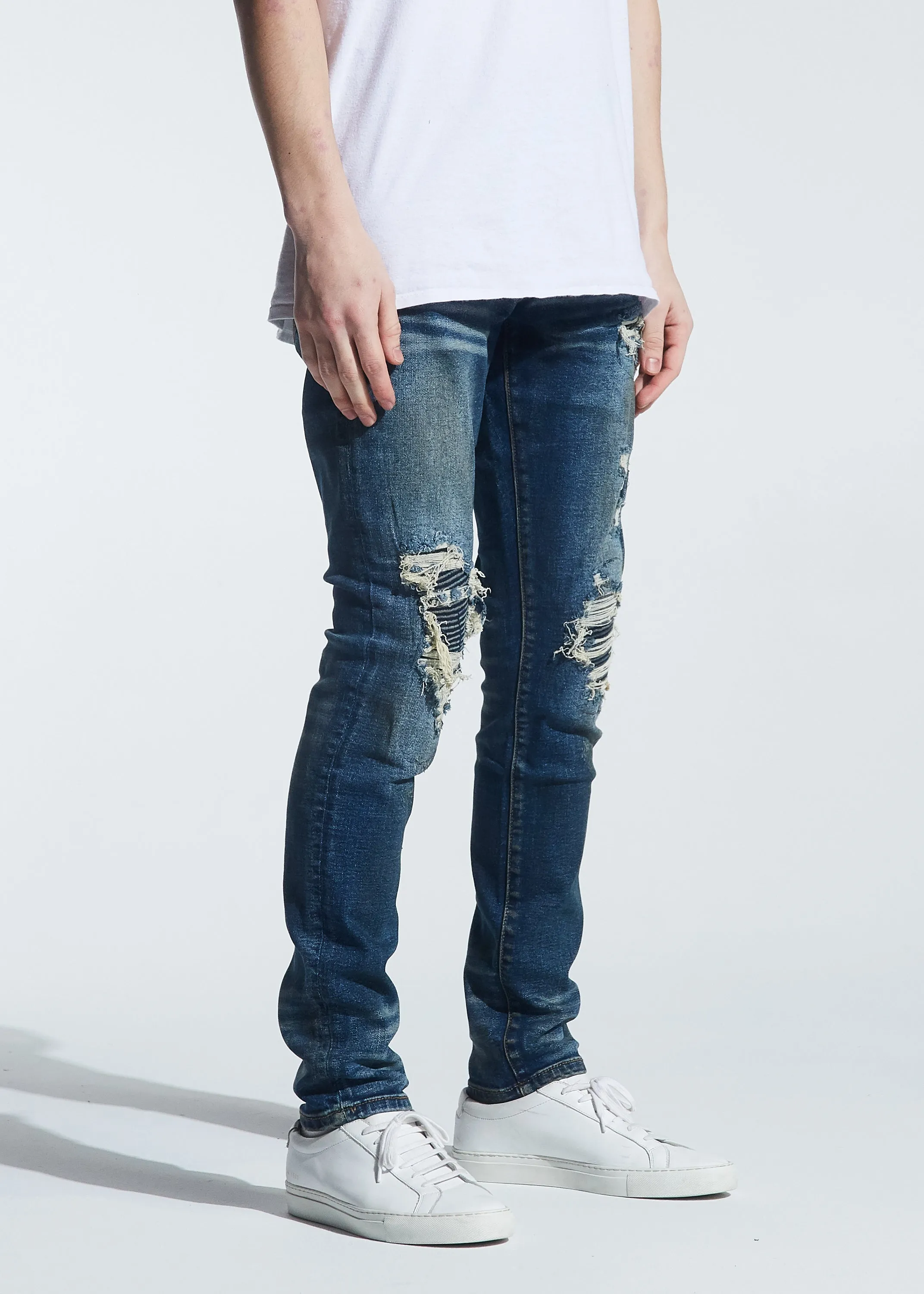 Garland Rip & Repair Denim (Dirty Indigo Wash)