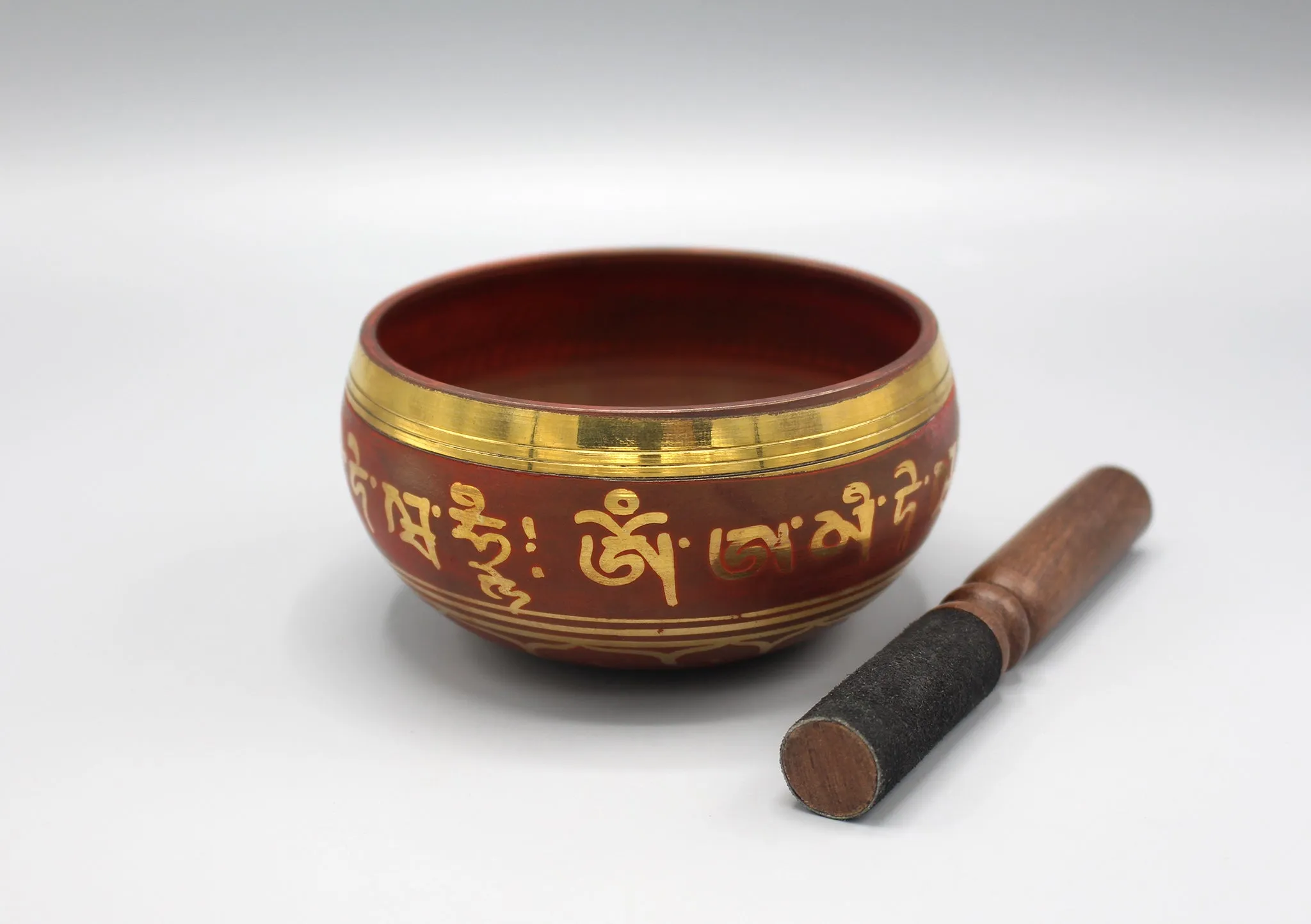 Hand Painted Amitabh Buddha Singing Bowl