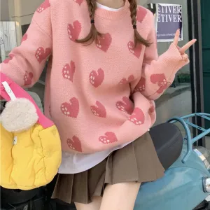 Heart Stealer Knit Sweater