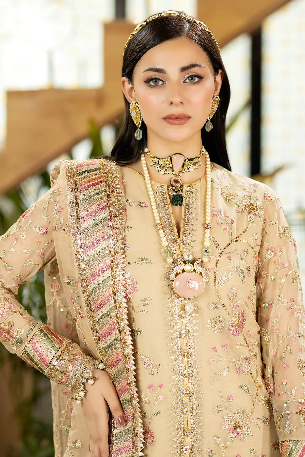 Imrozia Jhalak Luxury Festive Formal Collection – I-181 Vasl