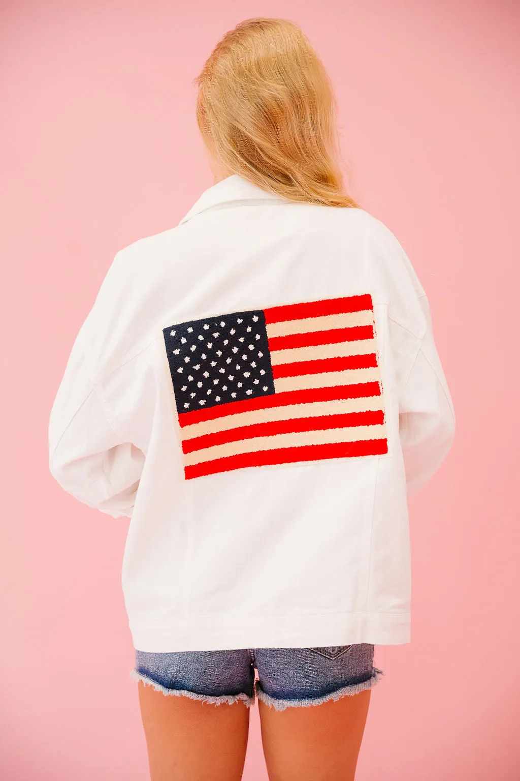 LAND OF THE FREE DENIM JACKET