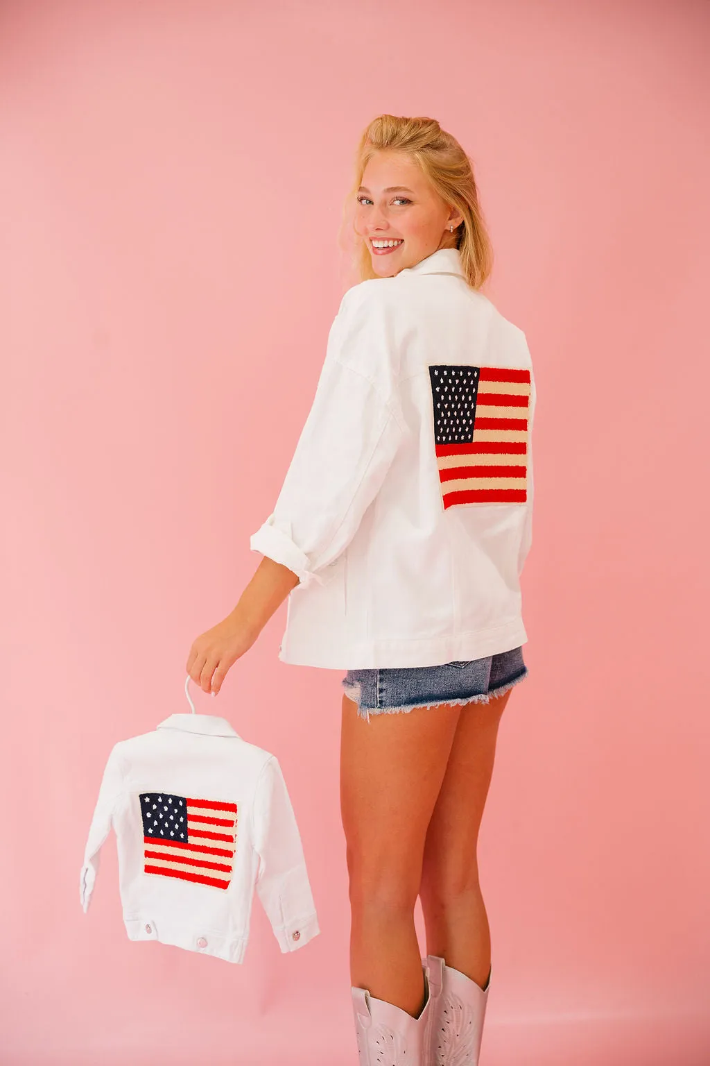 LAND OF THE FREE DENIM JACKET