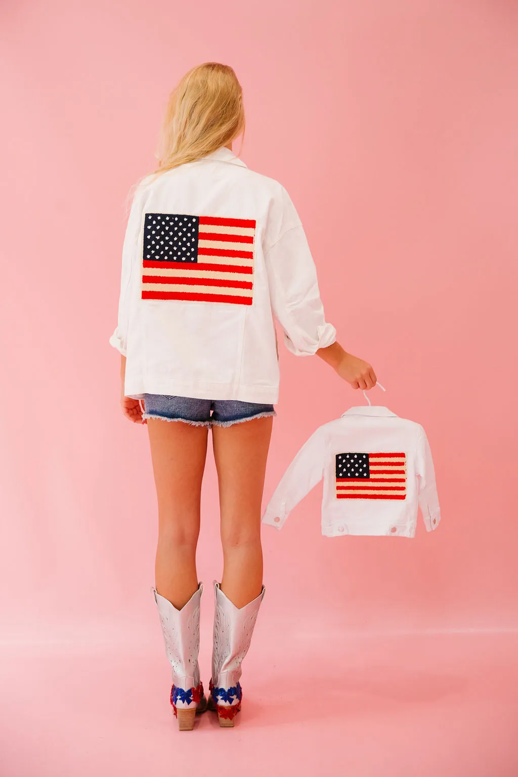 LAND OF THE FREE DENIM JACKET