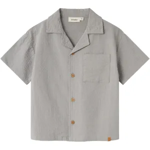 Lil'Atelier Limestone Homan Loose Shirt