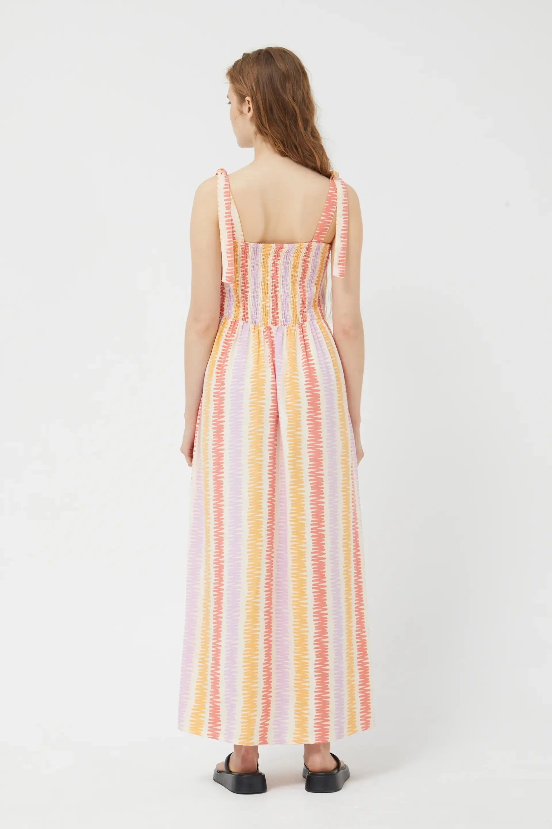 Lines Midi Dress