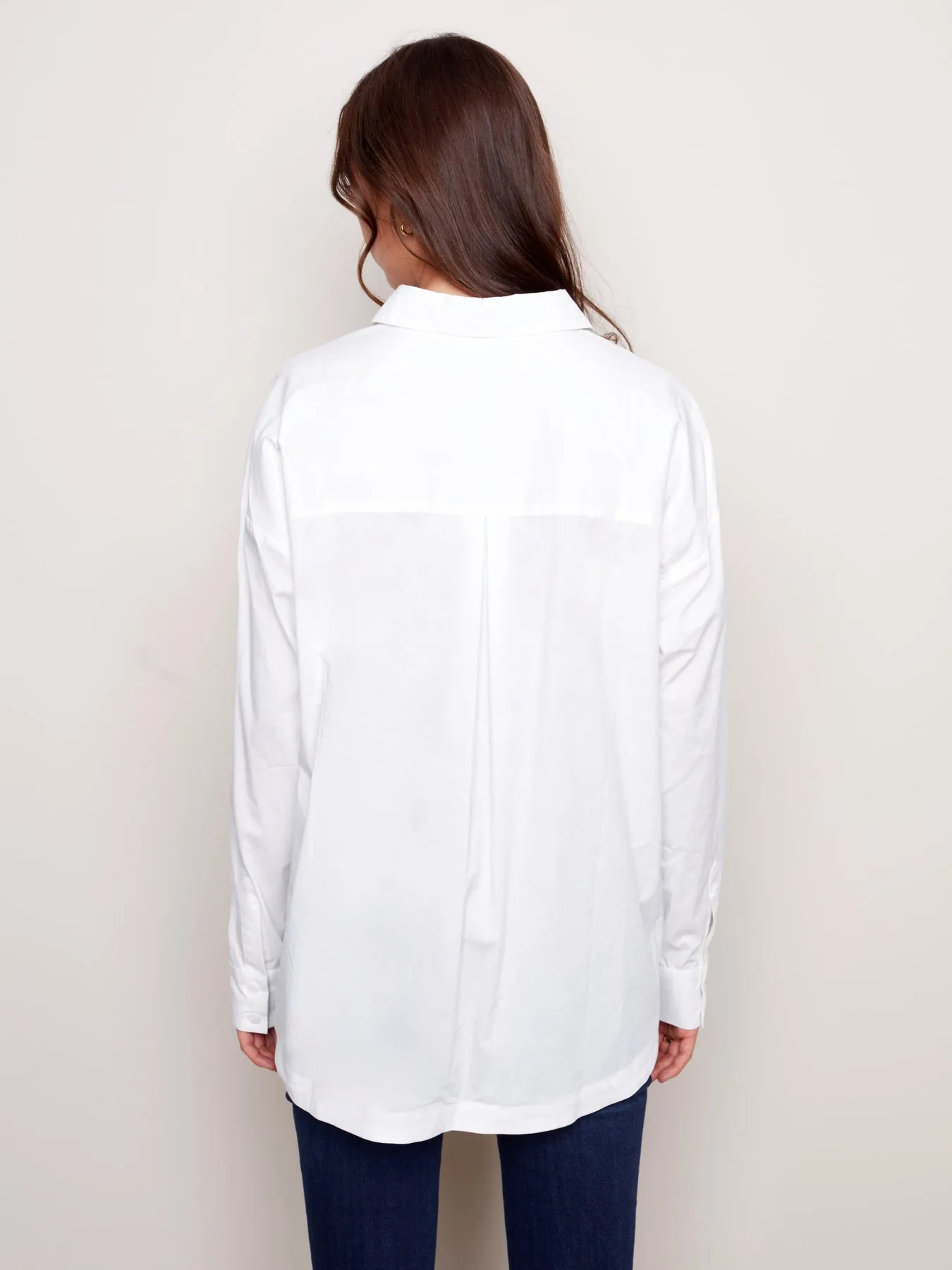 LOOSE POPLIN SHIRT