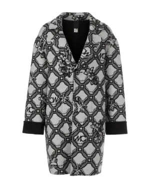 Marc Cain Reversible MC Print Cocoon Coat