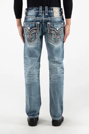 Men's Rock Revival Brycen Straight Leg Jean