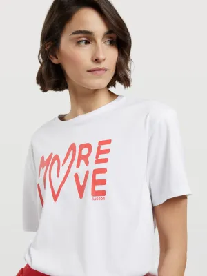 More Love Print T-shirt