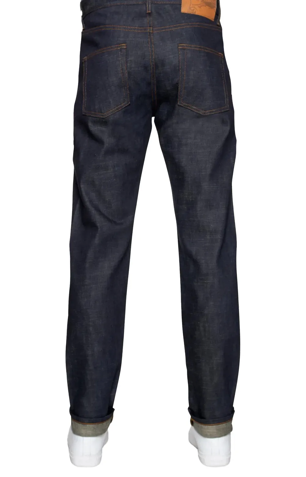 Naked & Famous Denim Easy Guy Indigo Slub Stretch Selvedge Jeans