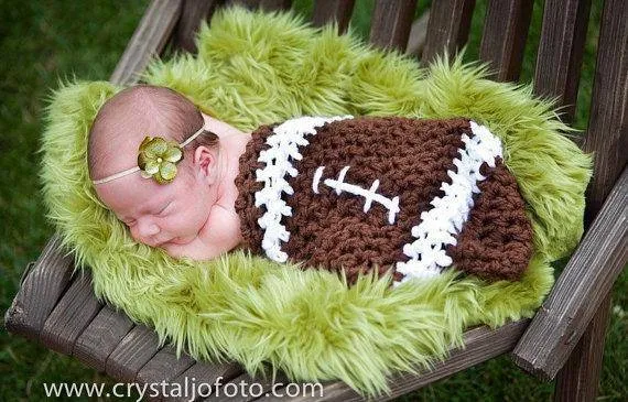 Newborn Baby Football Cocoon