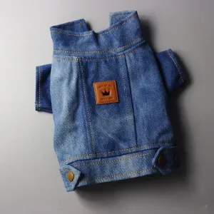 Pet Denim Coat