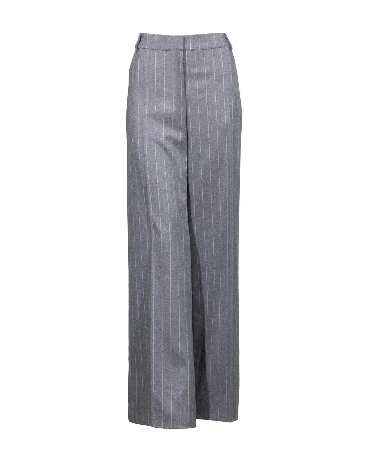 Pinstripe Wide Leg Pants