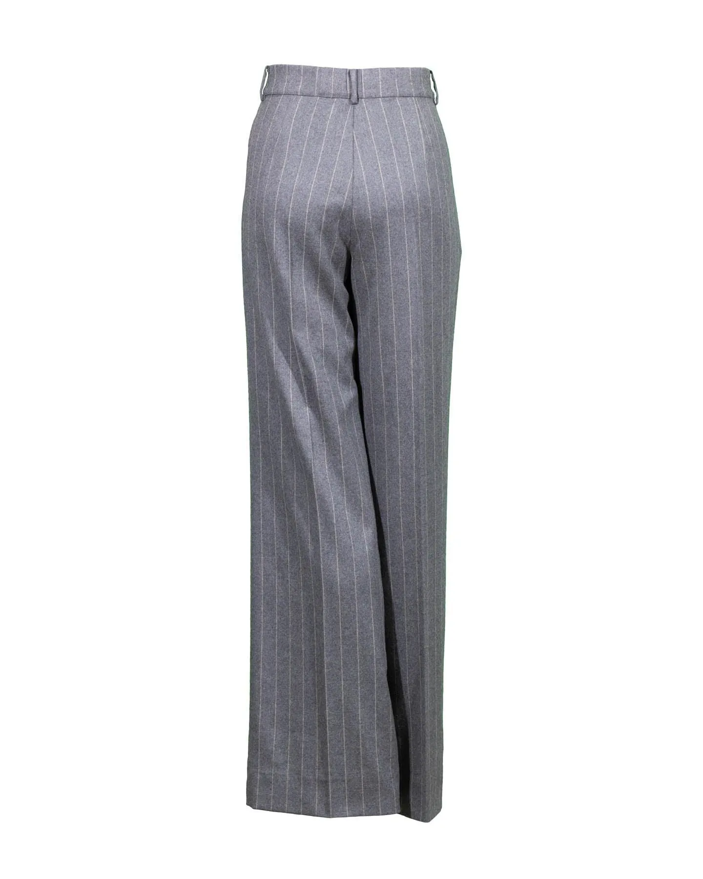 Pinstripe Wide Leg Pants