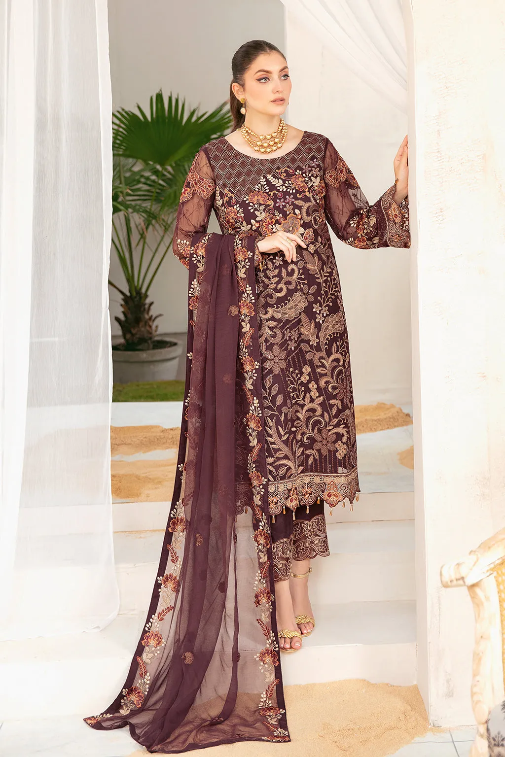 Ramsha Luxury Chiffon Collection Vol-22 – F-2211