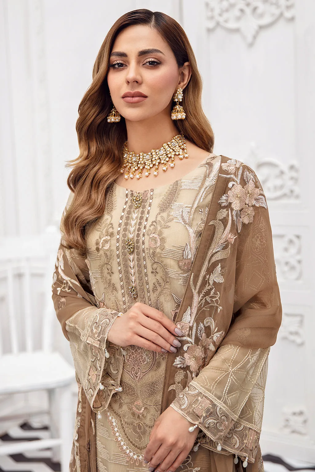 Ramsha Rangoon Chiffon Collection Vol-8 – D-809