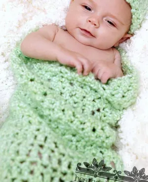 Spring Green Newborn Cocoon