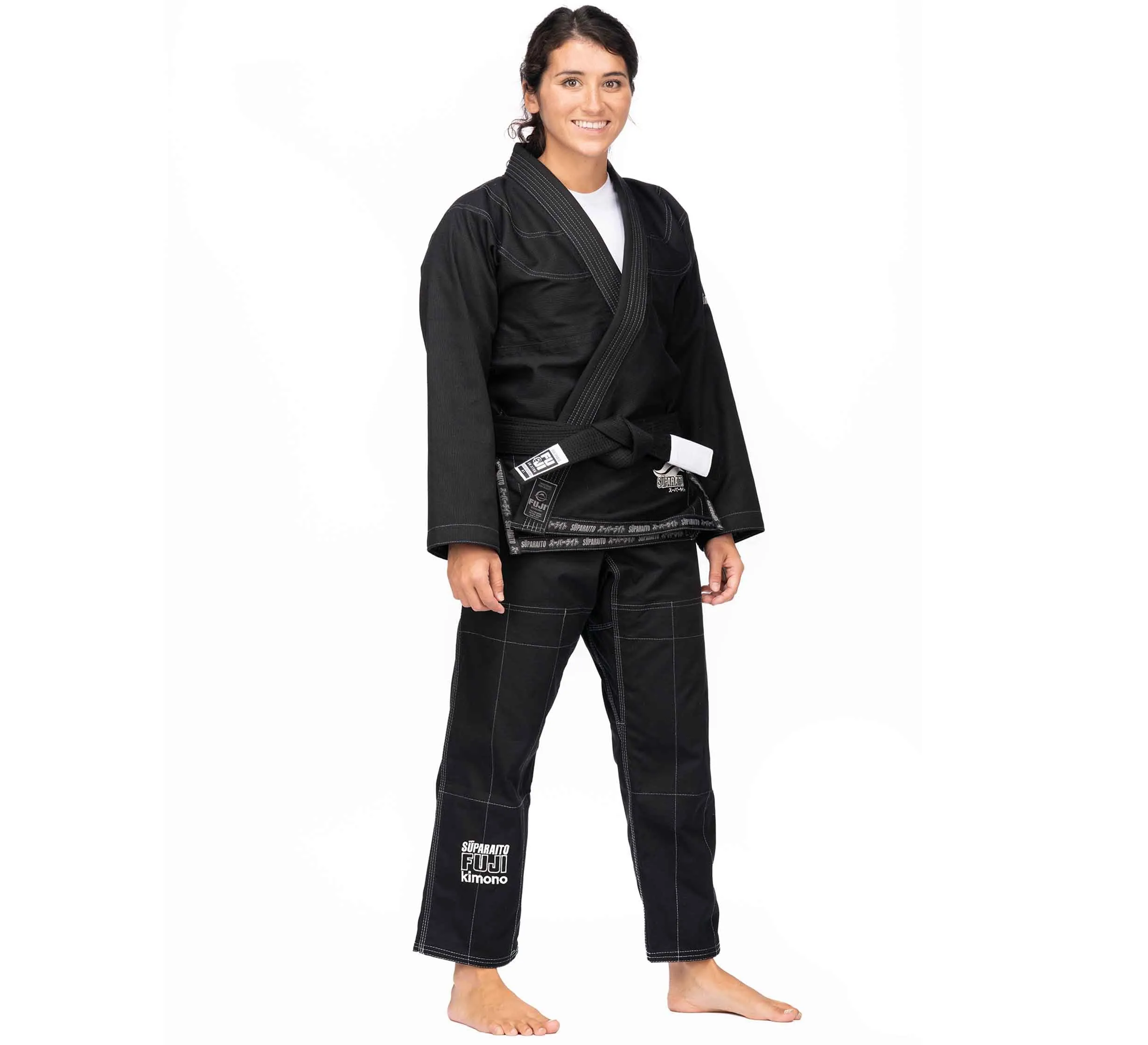 Suparaito BJJ Gi (Unisex Size) Black