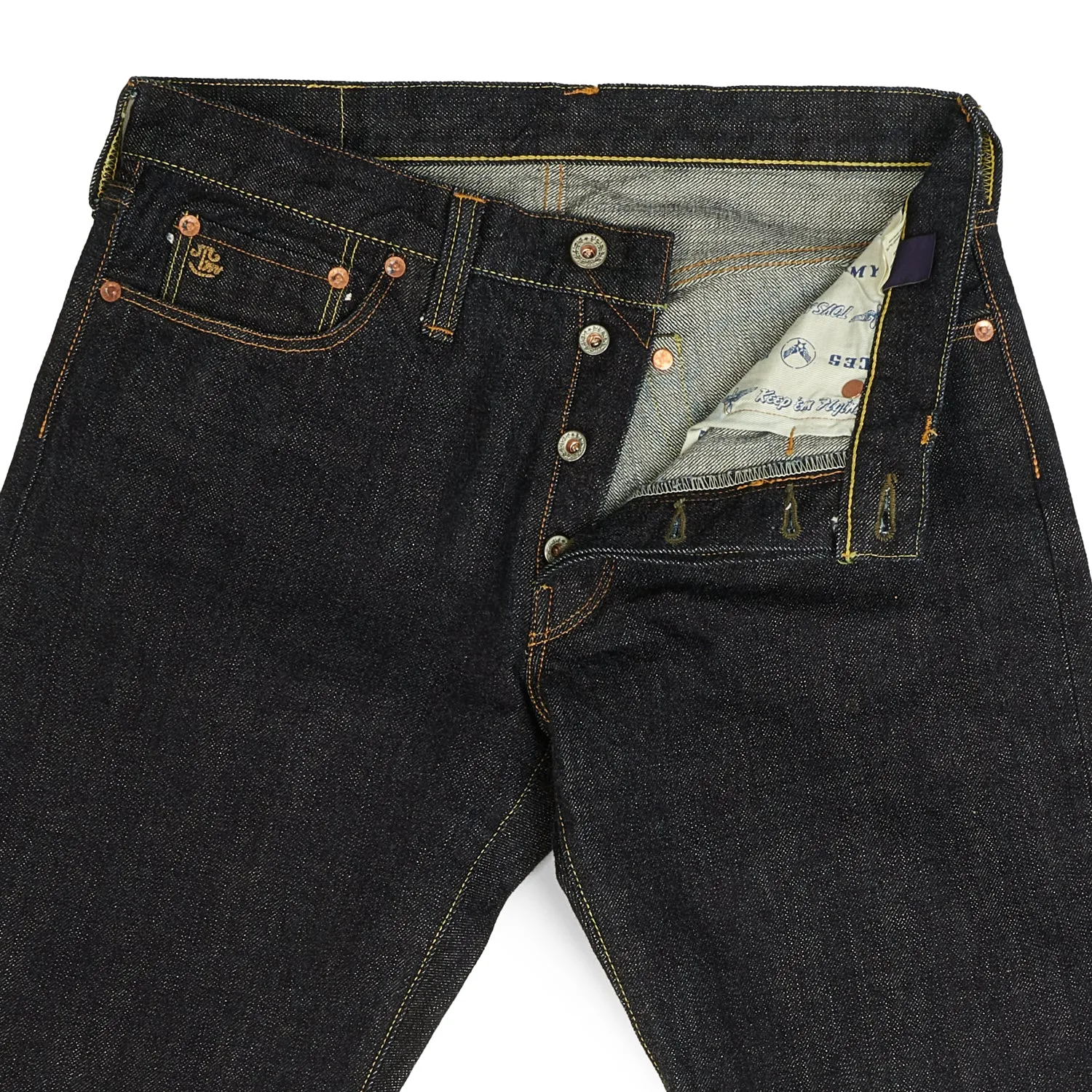 TOYS McCOY TMP1208 135D 13.5oz Slim Straight Jean - One Wash