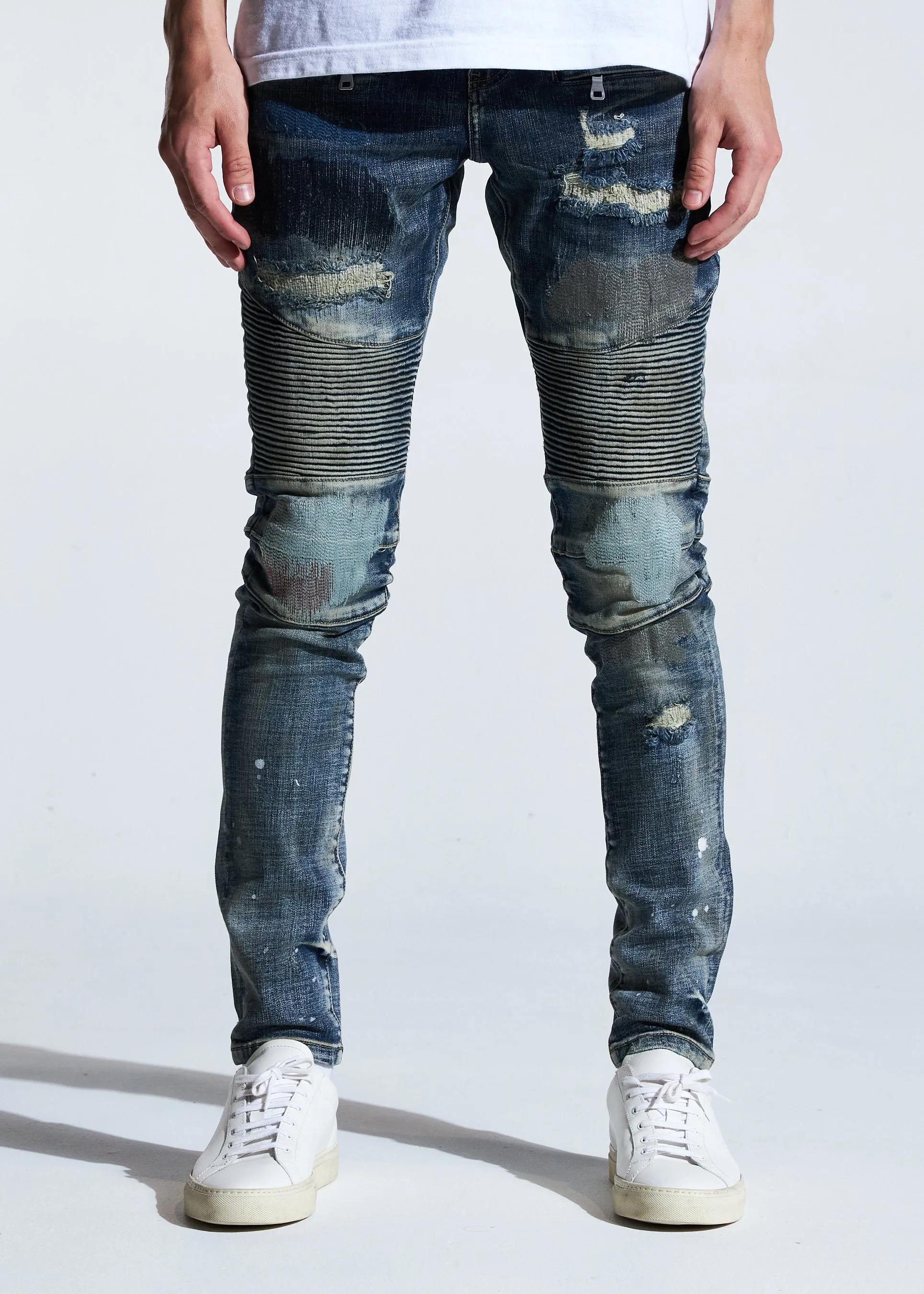 Western Biker Denim