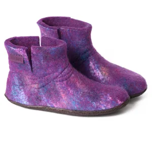 Women's COCOON WOOBOOTS - Purple Galaxy